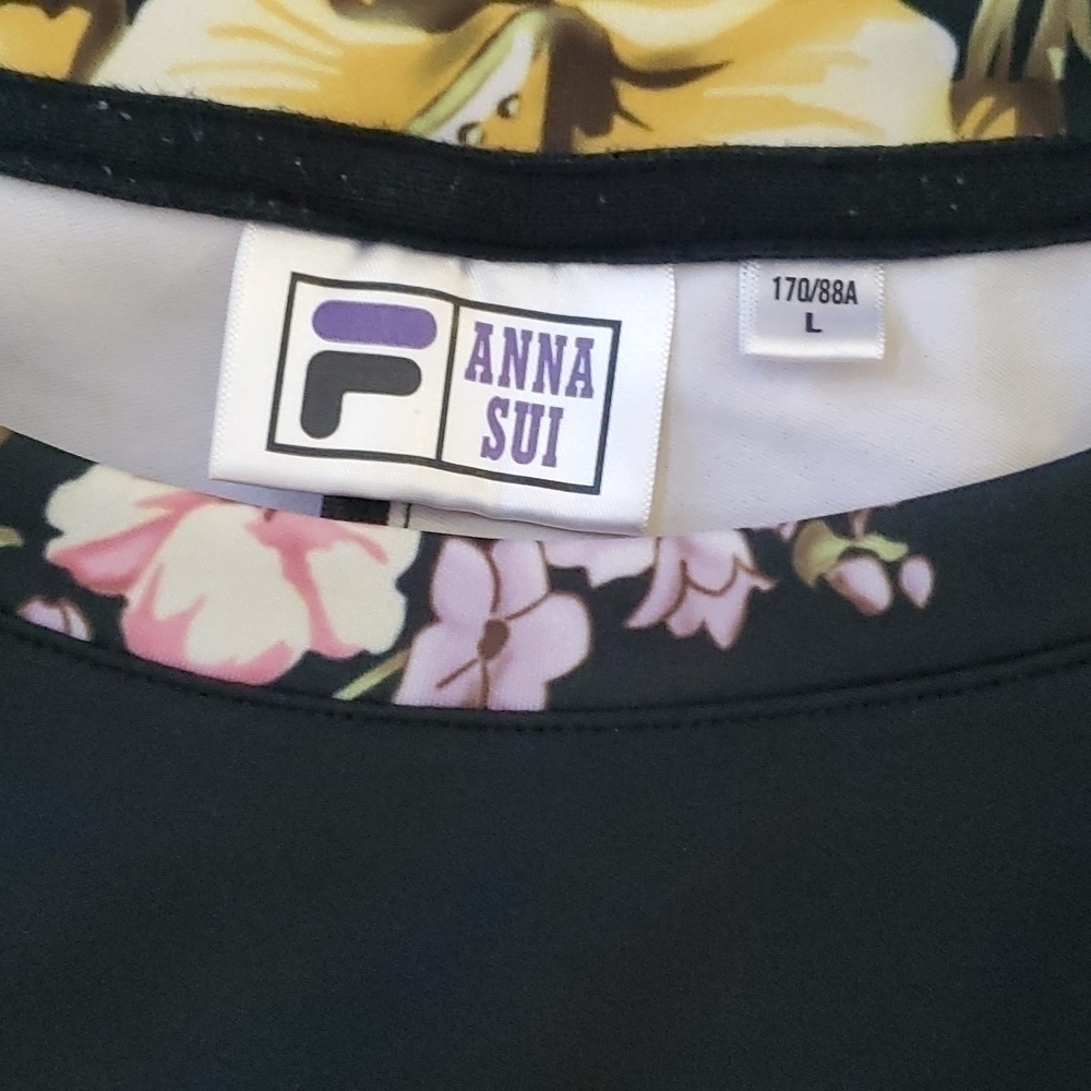Fila Anna Sui Hawaiian Sweatshirt Size Large - Picture 3 of 4